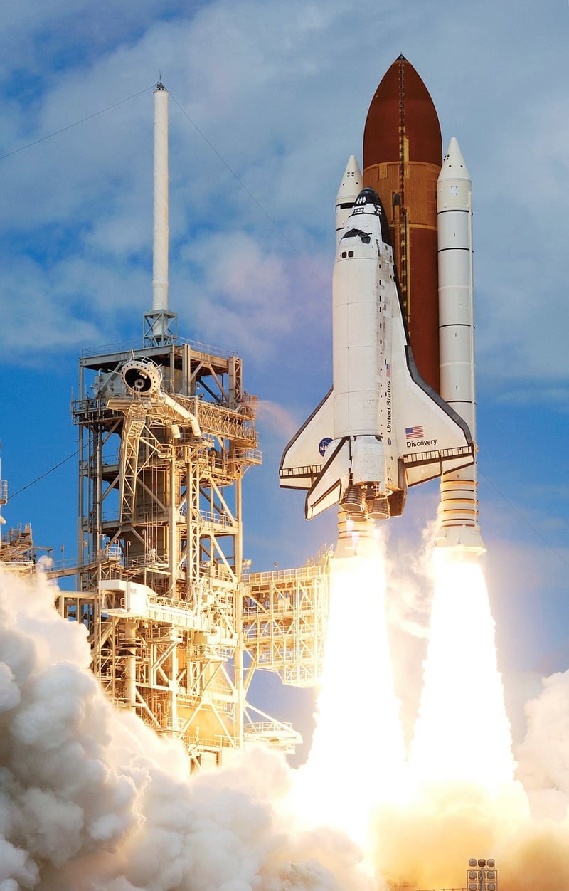 Space Shuttle Liftoff